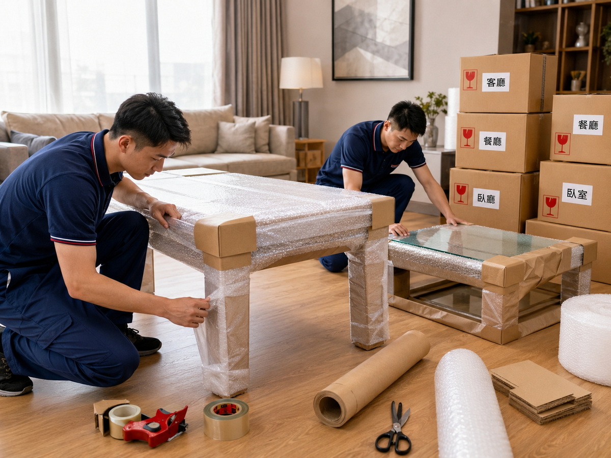 家具專業包裝細節展示 家具專業包裝細節展示