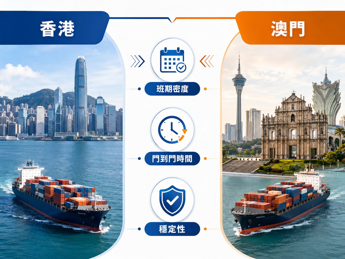 香港 澳門到泰國海運速度對比總覽 香港 澳門到泰國海運速度對比總覽