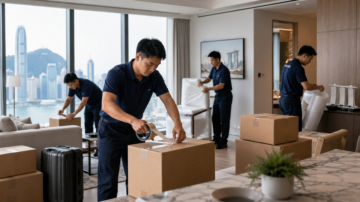 香港海運新加坡搬屋首圖 香港海運新加坡搬屋首圖