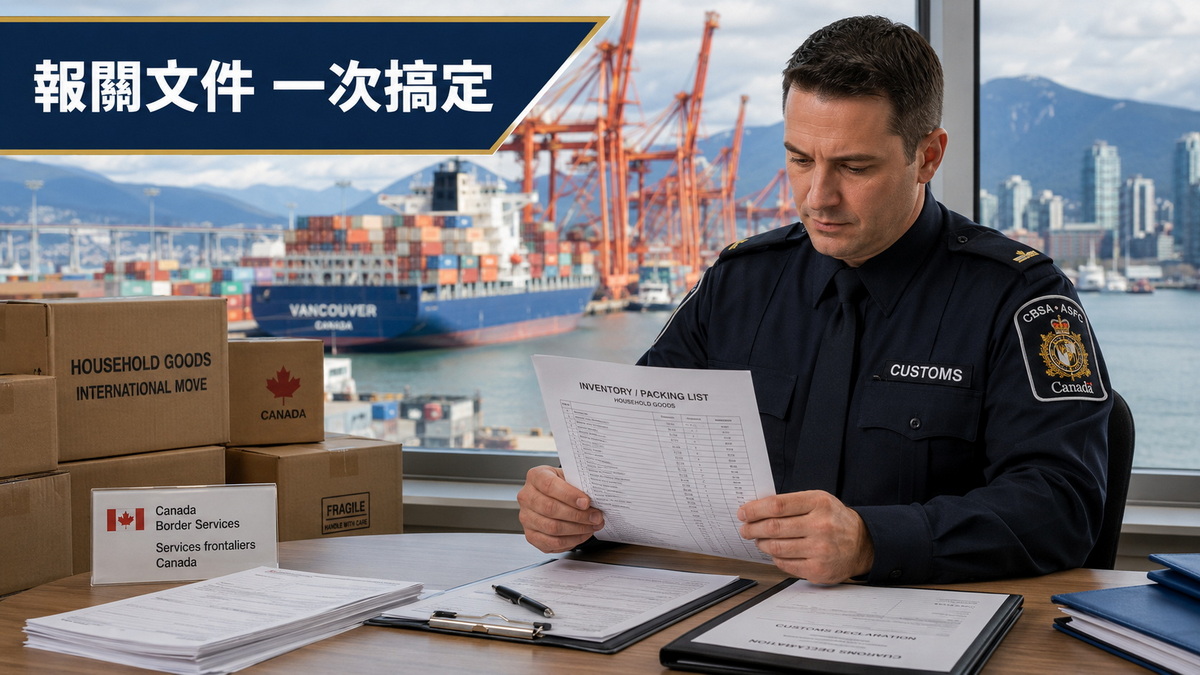報關文件一次搞定加拿大海關 報關文件一次搞定加拿大海關