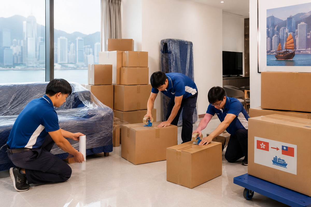 香港海運台灣门到门服务与自提仓储方案对比