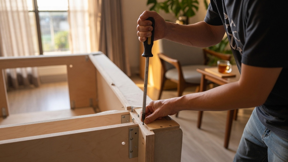 大件家具 現場 組裝 細節