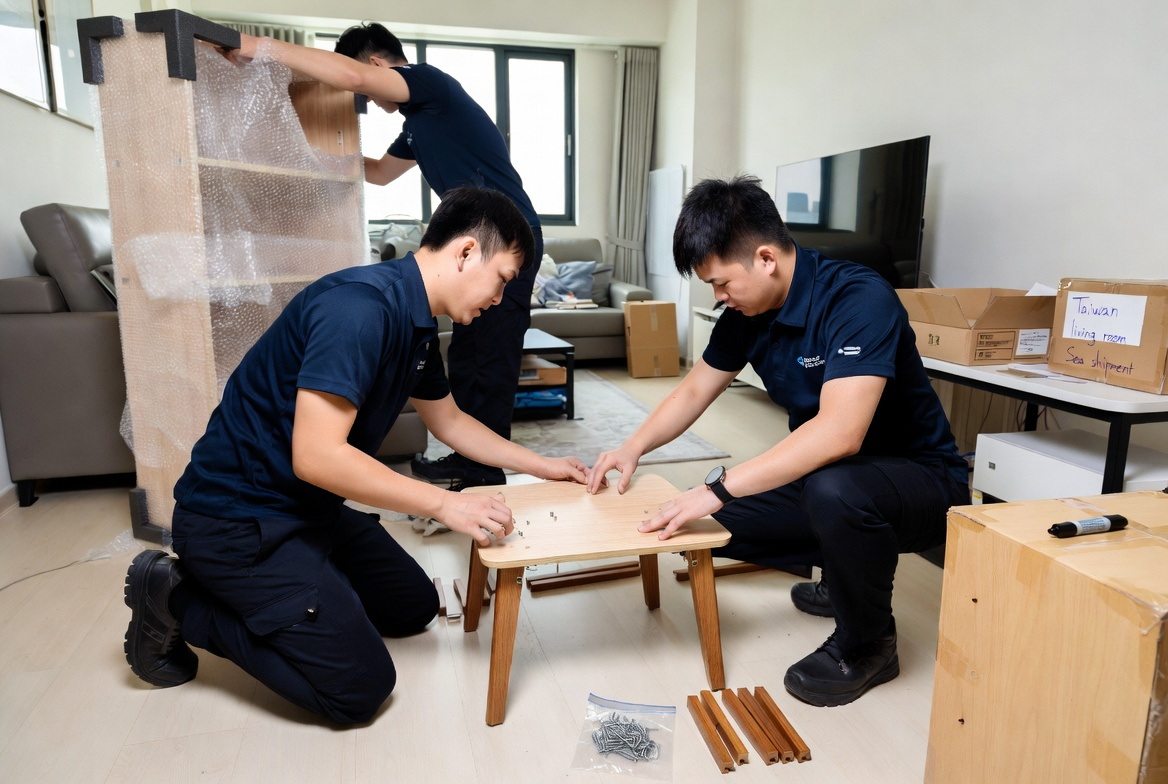專業搬屋團隊拆裝與包裝小傢俬
