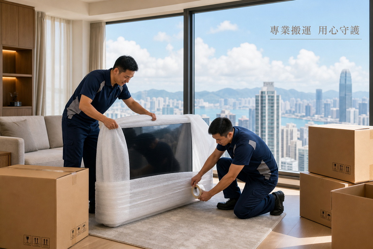 專業搬運團隊香港上門打包