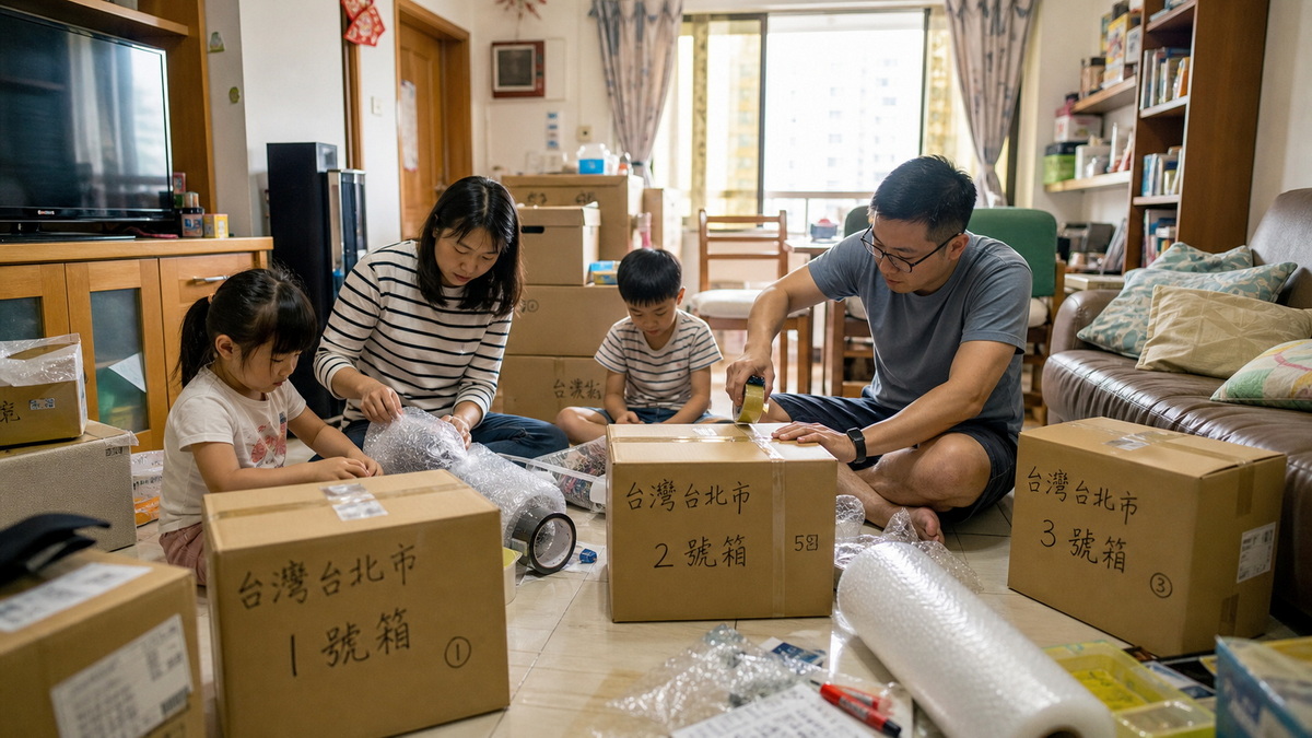 澳門家庭自助打包搬家紙箱