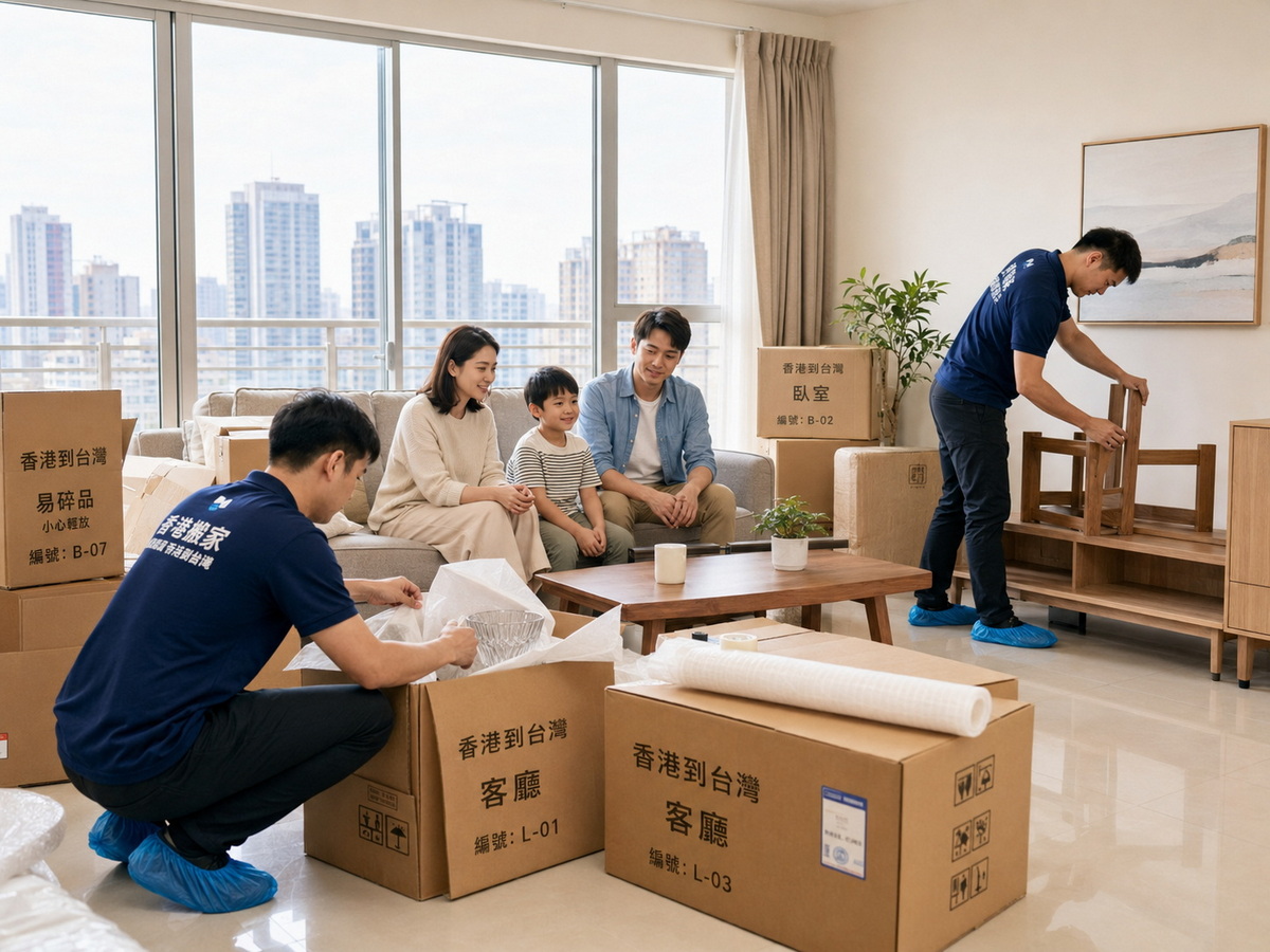 台灣門到門 搬家收貨與拆箱