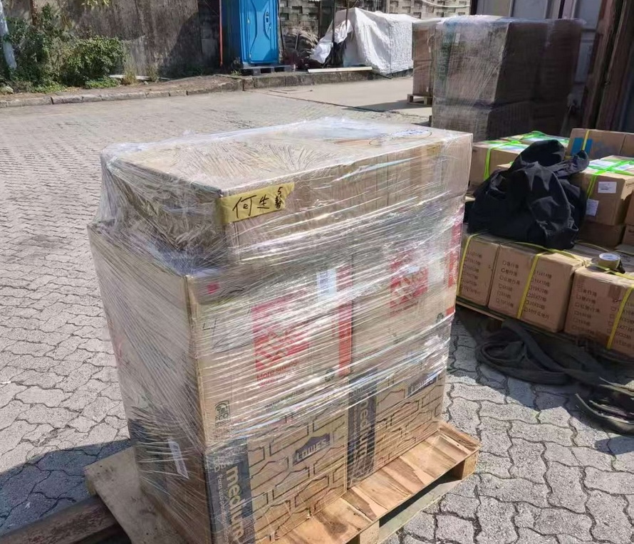 美國搬家到澳門打包图